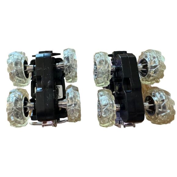 Super Truck Toy VTG 1980's Set Of 2 Rare Black And Purple - Picture 4 of 8